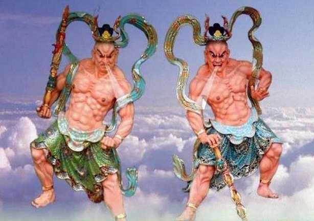 哼哈二将——民间对佛寺山门前二金刚的俗称